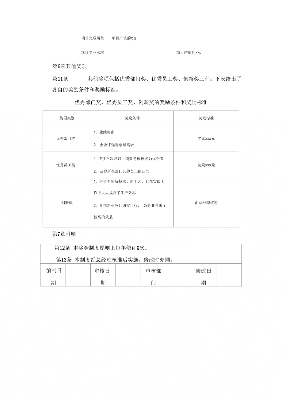 最新酸碱平奖金制度详解