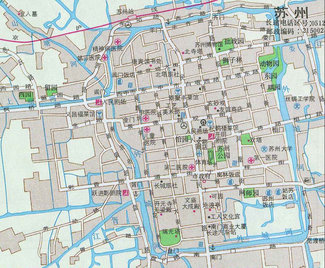 苏州市最新全地图，江南水乡魅力探索